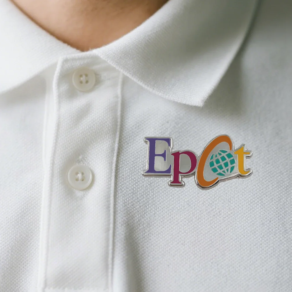 Epcot-Themenpark-Abzeichen, Future World-Brosche, Cartoon-Anstecknadel mit englischen Buchstaben, hochwertige Anstecknadel für Rucksäcke, kleines Accessoire, ideales Geschenk. – Detail 7