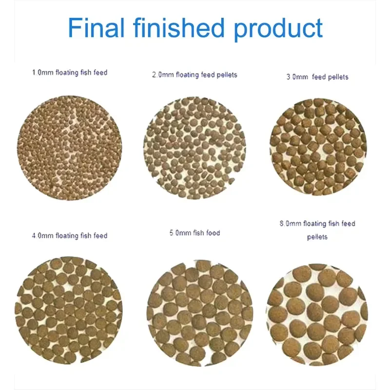 Fish Food Manufacturing Machine Floating Fish Feed Mill Pellet Extruder Making Machine for Sale