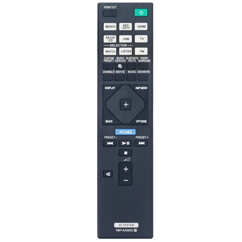Mando a distancia ABS RMT-AA320U RMTAA320U para Receptor AV Sony, STR-ZA810ES, STR-DN1080, STRZA810ES, STRDN1080
