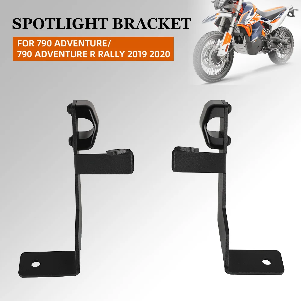 

Motorcycle Fog lamp Spotlight Bracket Holder Spot Light Mount For 790 Adventure & 790 Adventure R Rally 2019 2020 790ADV