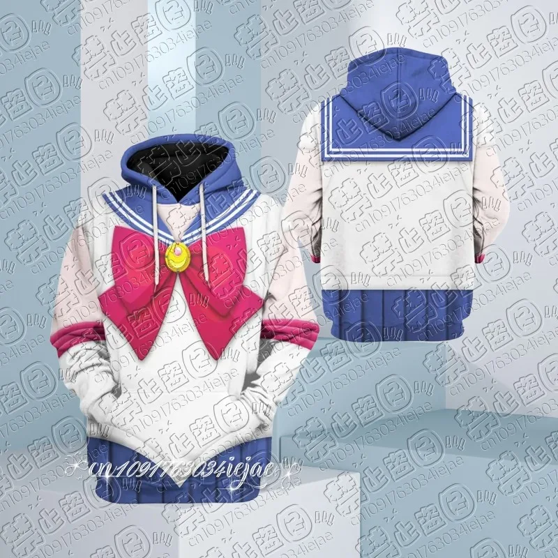 

Лидер продаж 2026, модная женская милая толстовка с принтом COS для взрослых и детей, женский свободный удобный топ