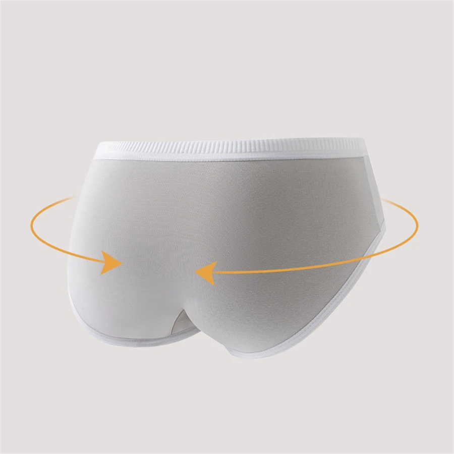 3 قطع النساء ملخصات القطن المنشعب منتصف الخصر مثير إلكتروني سراويل اليابانية الرياضية نمط الفتيات تنفس الملابس الداخلية ملابس داخلية بسيطة