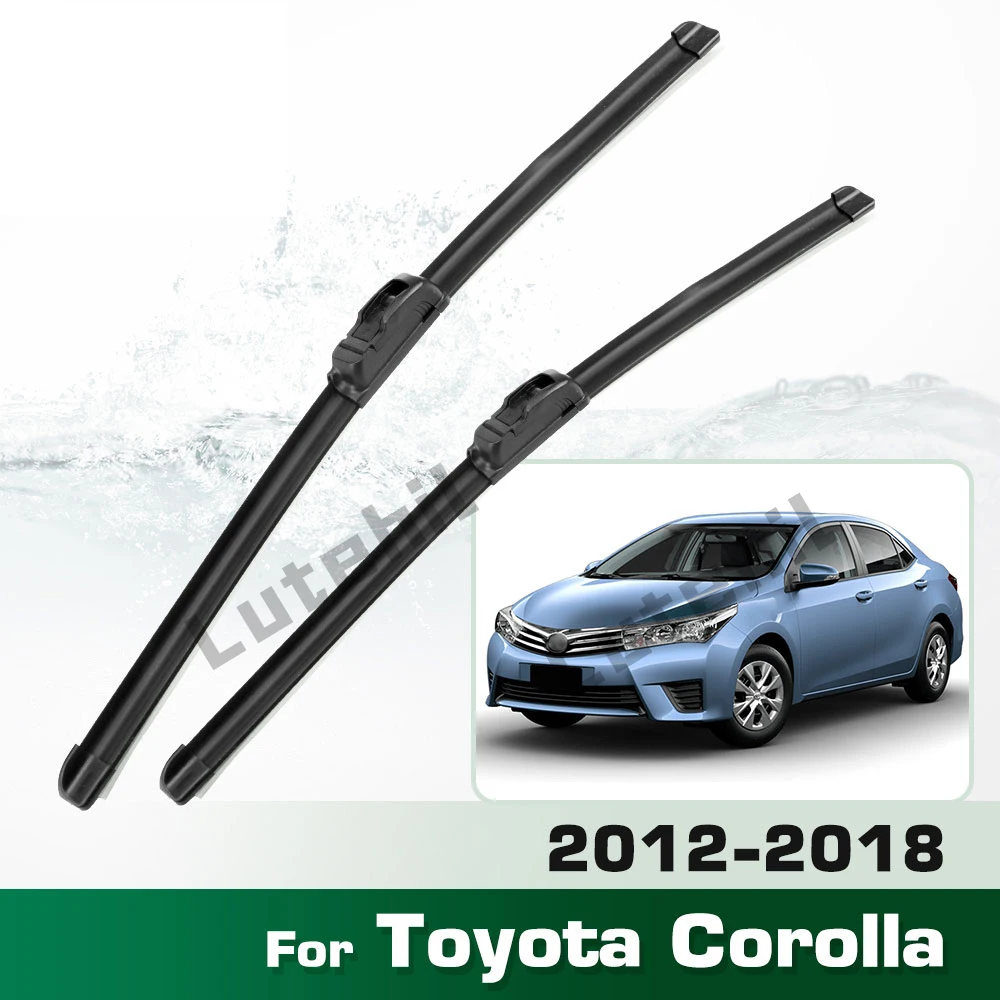 Para toyota corolla e160 e170 e180 2012-2018 2013 2014 2015 2016 limpador dianteiro lâminas de limpador pára-brisas janela 26 "+ 14"