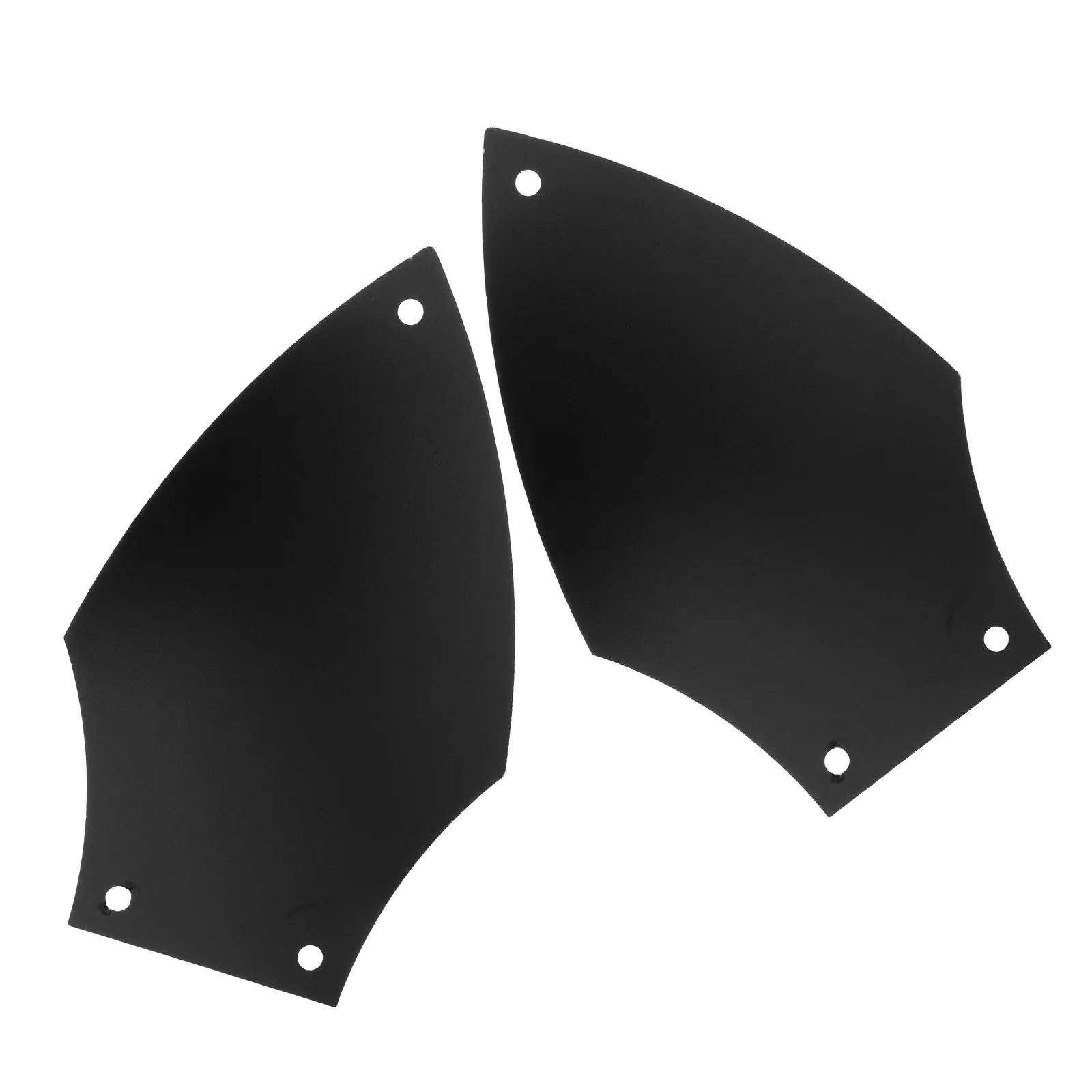 2Pcs Bass Guitar Truss Rod Cover Plate Gold Aluminum Alloy Neck Plate Replacement Metal Headstock Shield Decoration Accessories