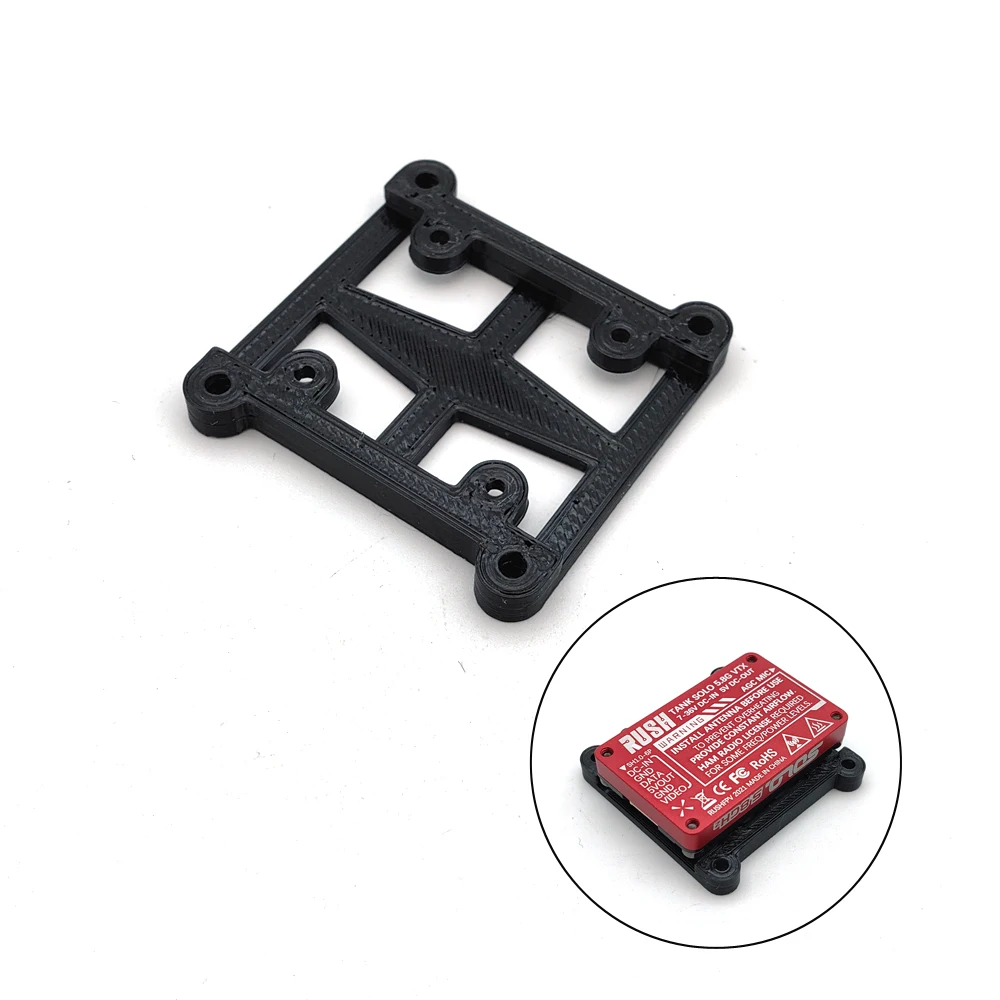 3D Printed Printing Vedio Transmitter holder TPU Flight Control VTX 30 to 20mm mount for FPV Racing Drone