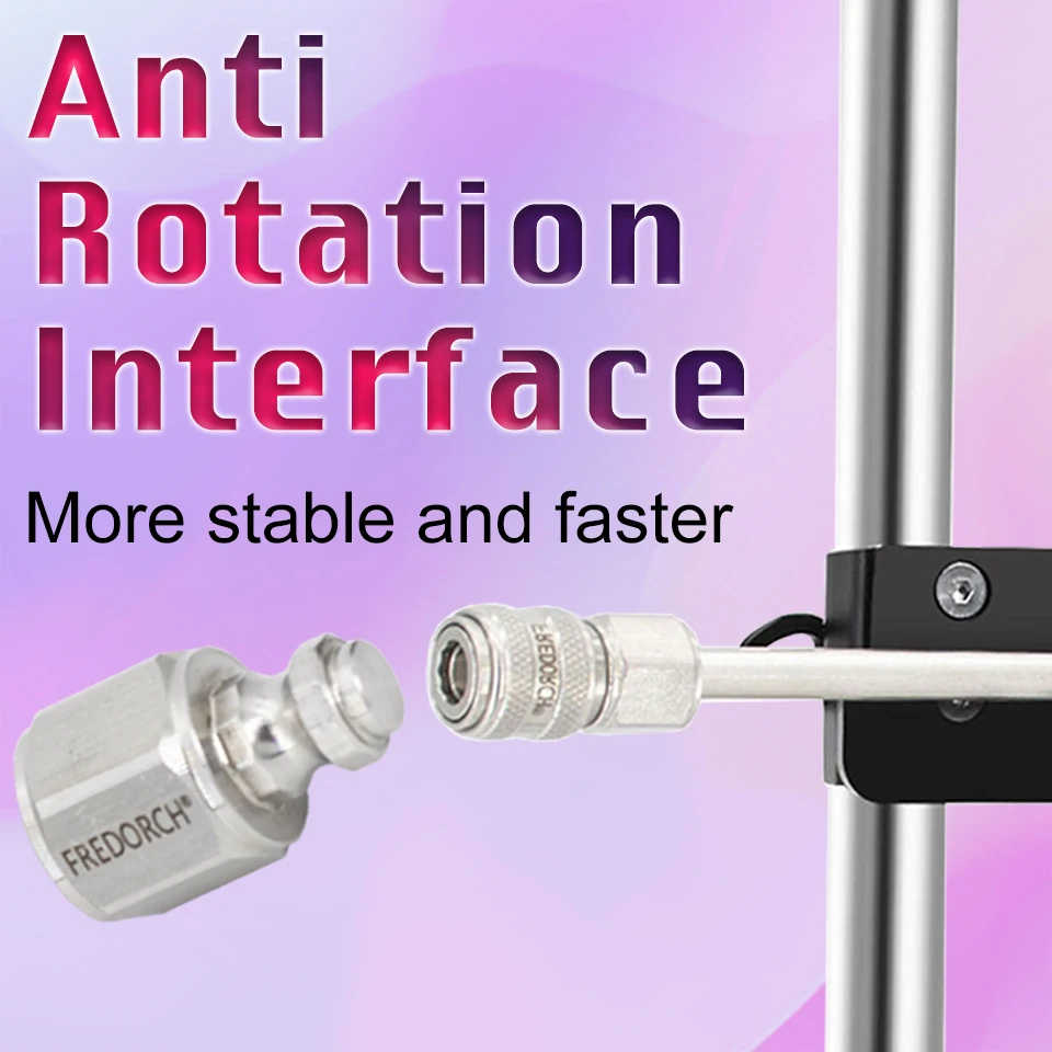 FREDORCH Nowa maszyna erotyczna z 20 trybami konwersji częstotliwości, cicha, obsługa podwójnego sterowania z dildem, maszyna miłości 80W dla par, ruchy 3-9 cm