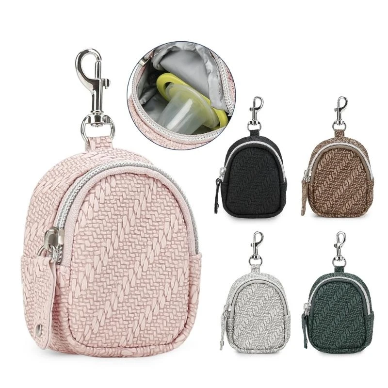 

J15U Pacifier Storage Bag Soother Organizers Functional Accessory for Boys and Girls