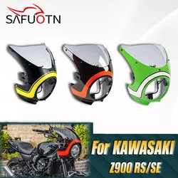 Headlight Fairing Front Cowl Cover Mask For Kawasaki Z900 RS SE 2018 2019 2020 2021 2022 2023 2024 2025 WIndscreen Windshield