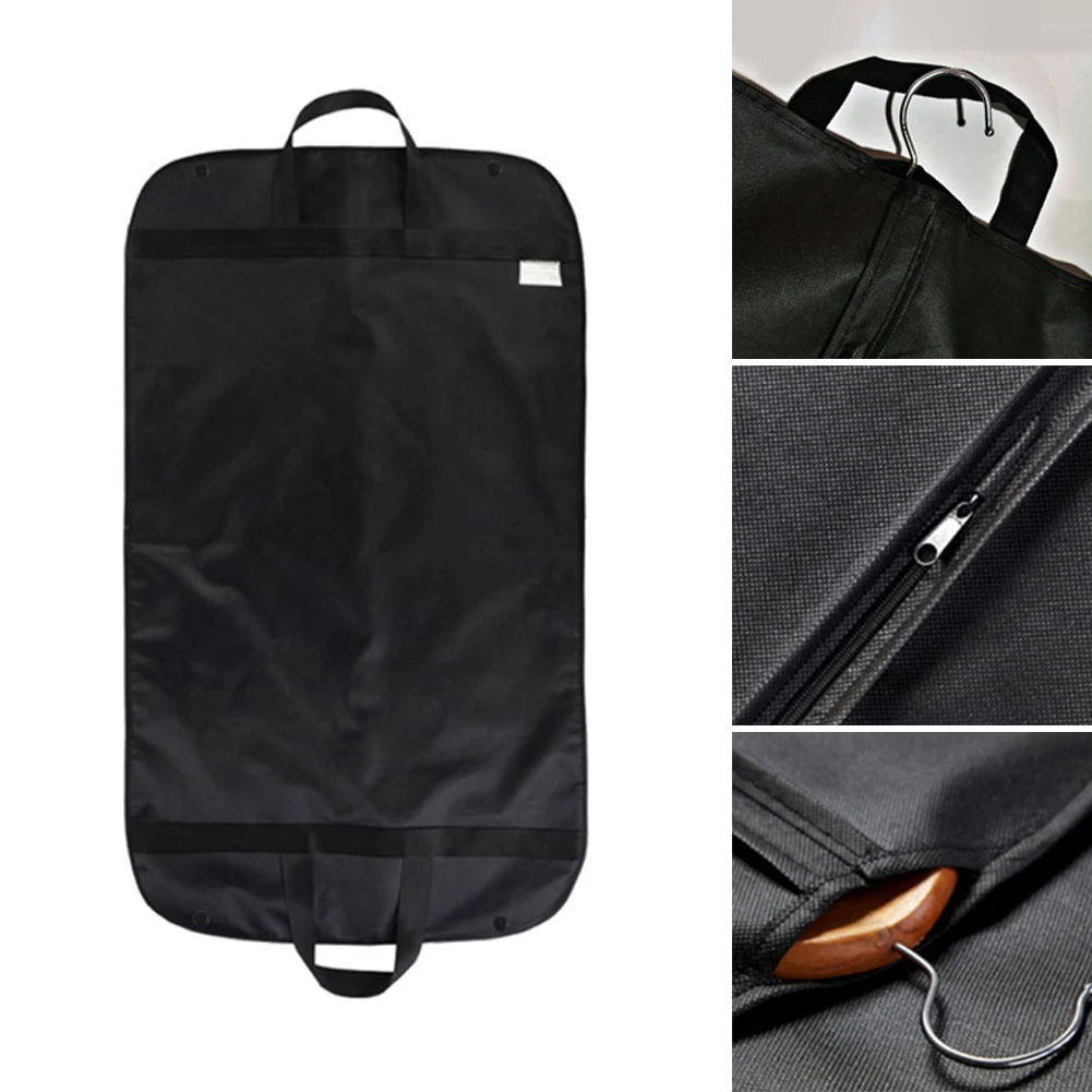 Professional Garment Bag Cover Suit Dress Storage Dust Protecor  Non-woven Breathable Dust Cover Protector Travel Carrier