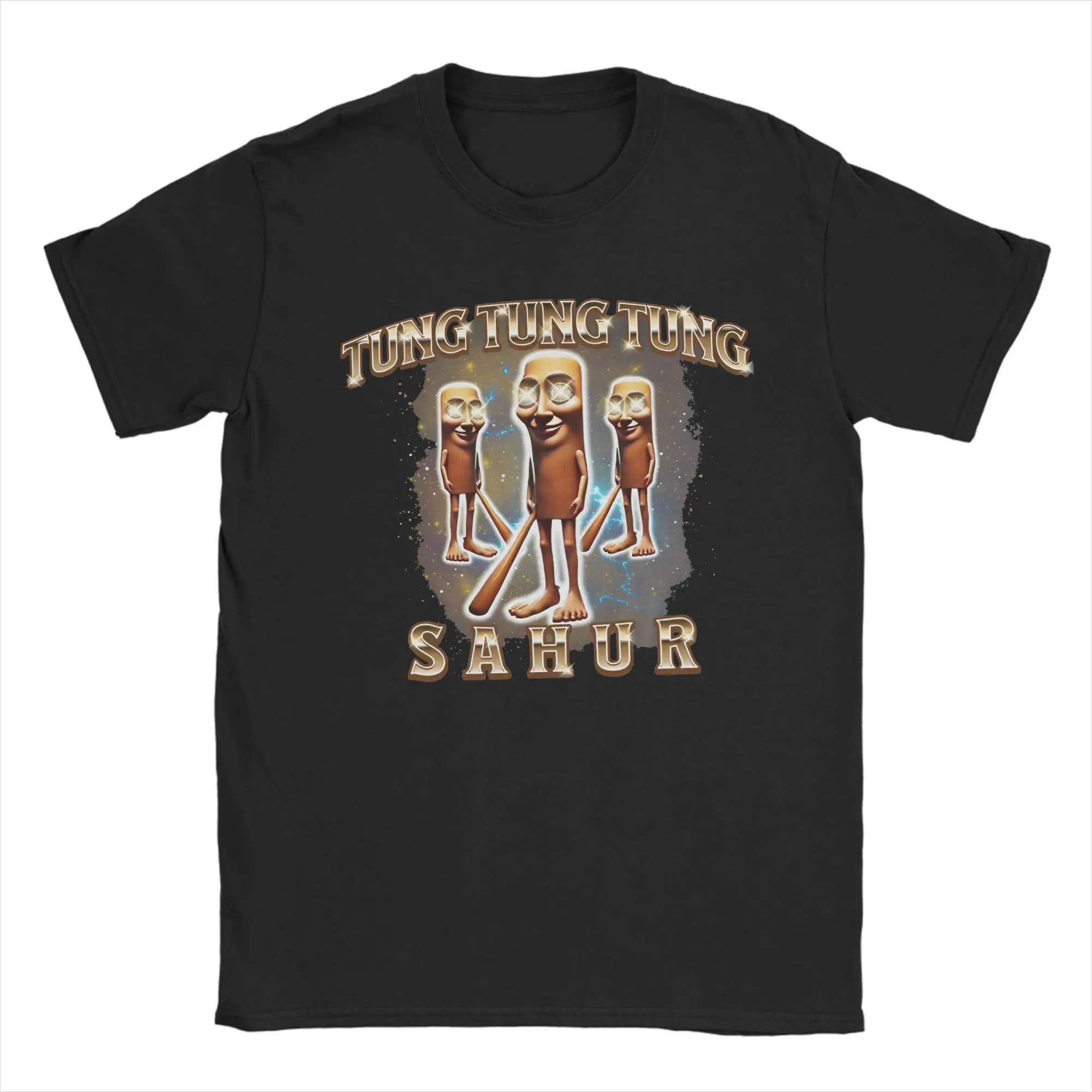 

Tung Tung Tung Sahur - Italian Brainrot Meme Graphic Printed T Shirt Men Women Cotton Tee Shirt Clothing