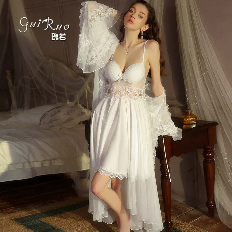 long-bathrobe-kimono-sexy-lace-nighty-robe-set-female-chemise-sleepwear-summer-satin-home-clothes-suspender-nightgown-lingerie
