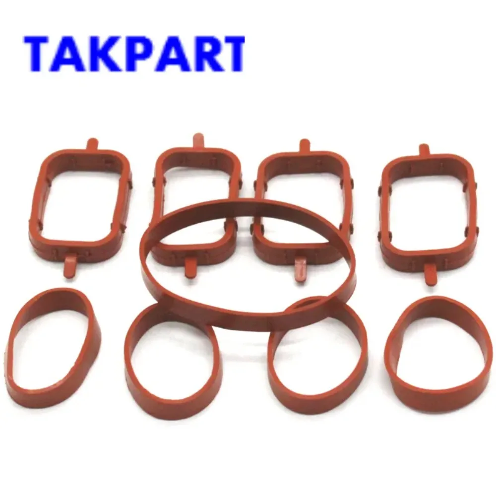 

TAKPART Intake Inlet Manifold Gaskets for BMW Rover M47 E87, E46, E90, E91, E92, E93 11612246945, 11612245439, 11617790198