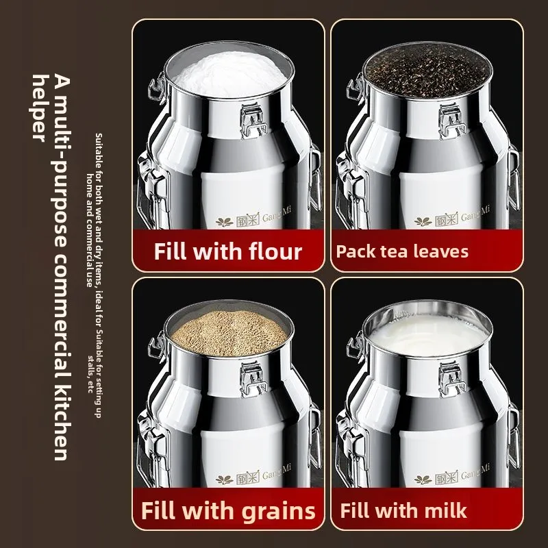 الفولاذ المقاوم للصدأ الغذاء الصف مختومة تخزين الحليب والفول والبراميل النقل برميل النبيذ للتخمير والمساق