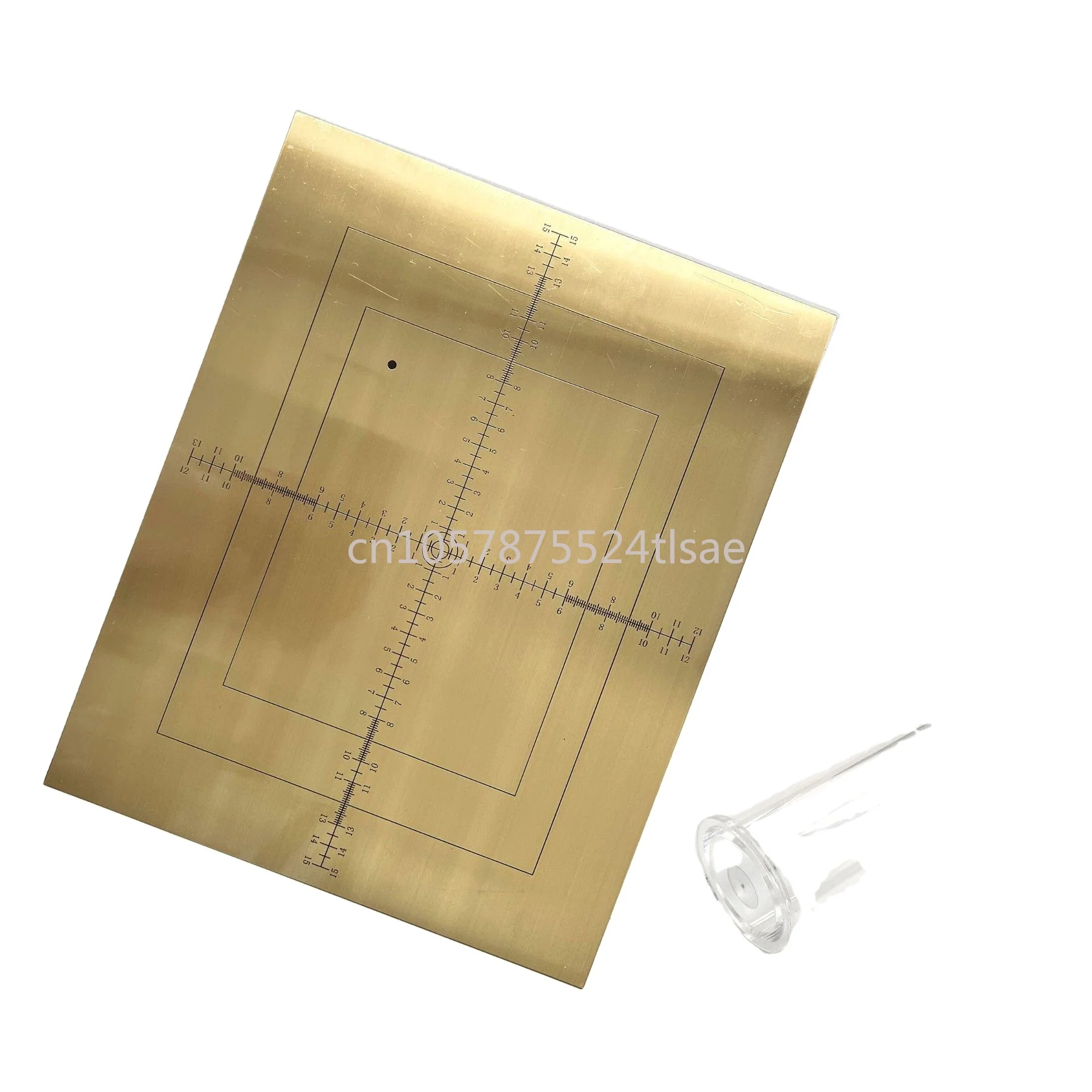 

Total station with collimator and beam of light alignment test tool