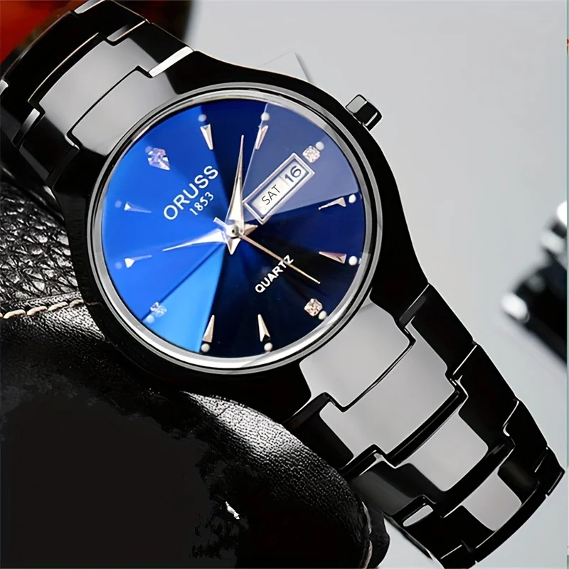 New Men\'s Watch Upscale Trend Fashion Gentleman Durable Precise Calendar Men\'s watch