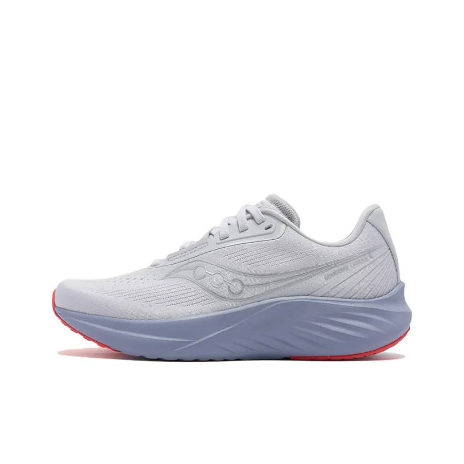Saucony LANCER Gun Rider 4 Comfortable Training Racing Running Shoes Women's Gray Purple S18257-1
