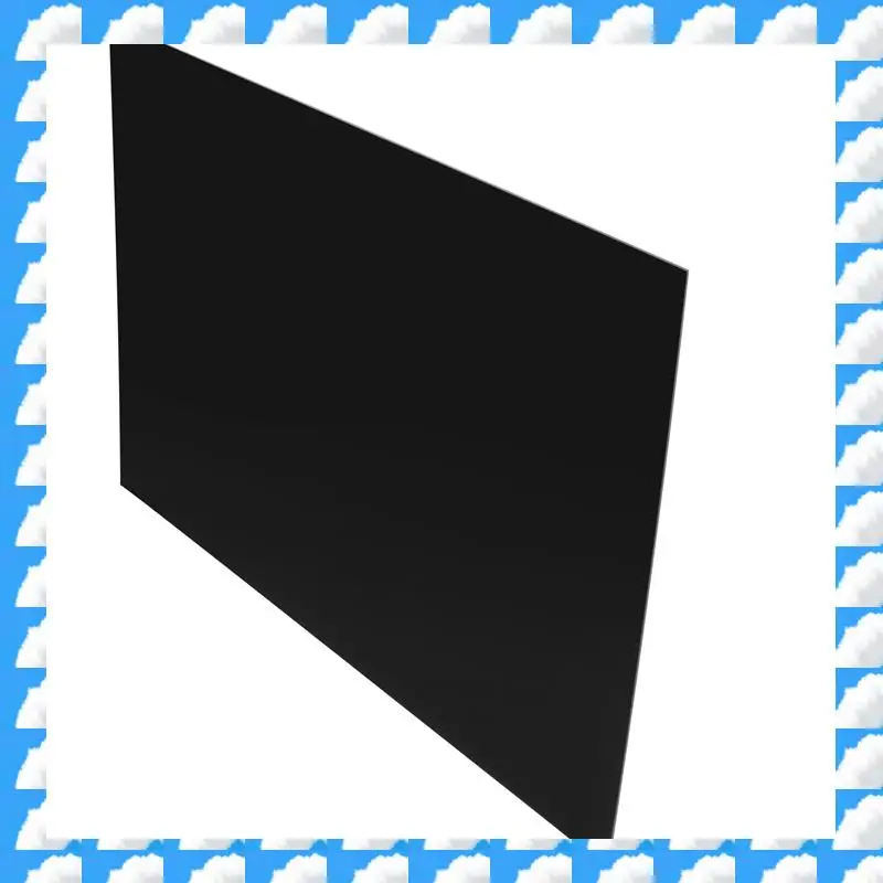 

ONGE 3X Guitar Bass Pickguard Sheet Scratch Plate Blank Material 1 Ply Black 43 X 29 Cm