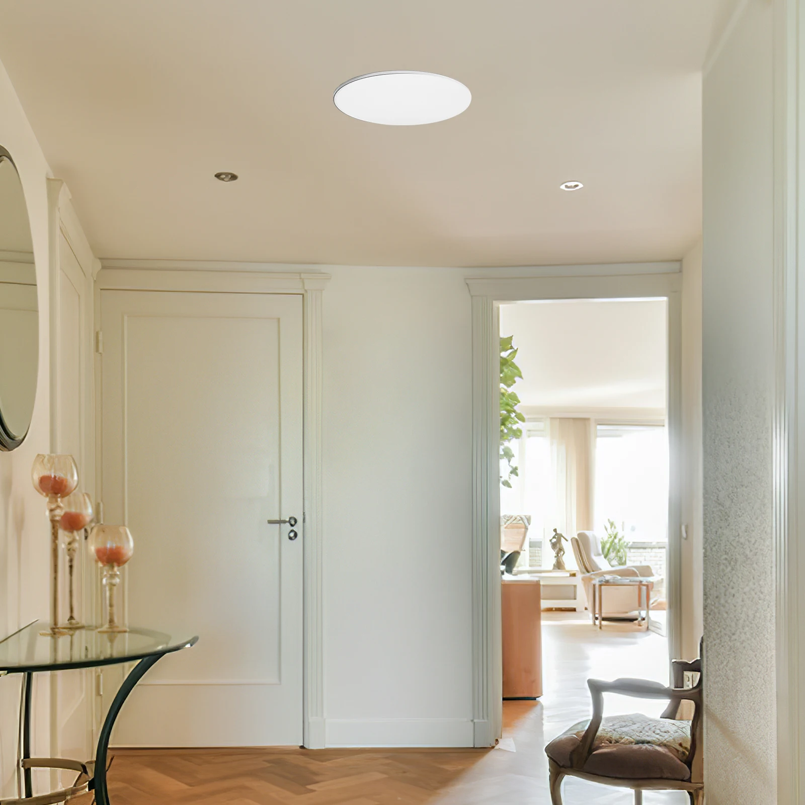 

Acrylic Chandelier LED Diffusion Plates Downlight Covers Diffuser Shade Ceiling Lampshade Round Panel Quality Transmission Soft