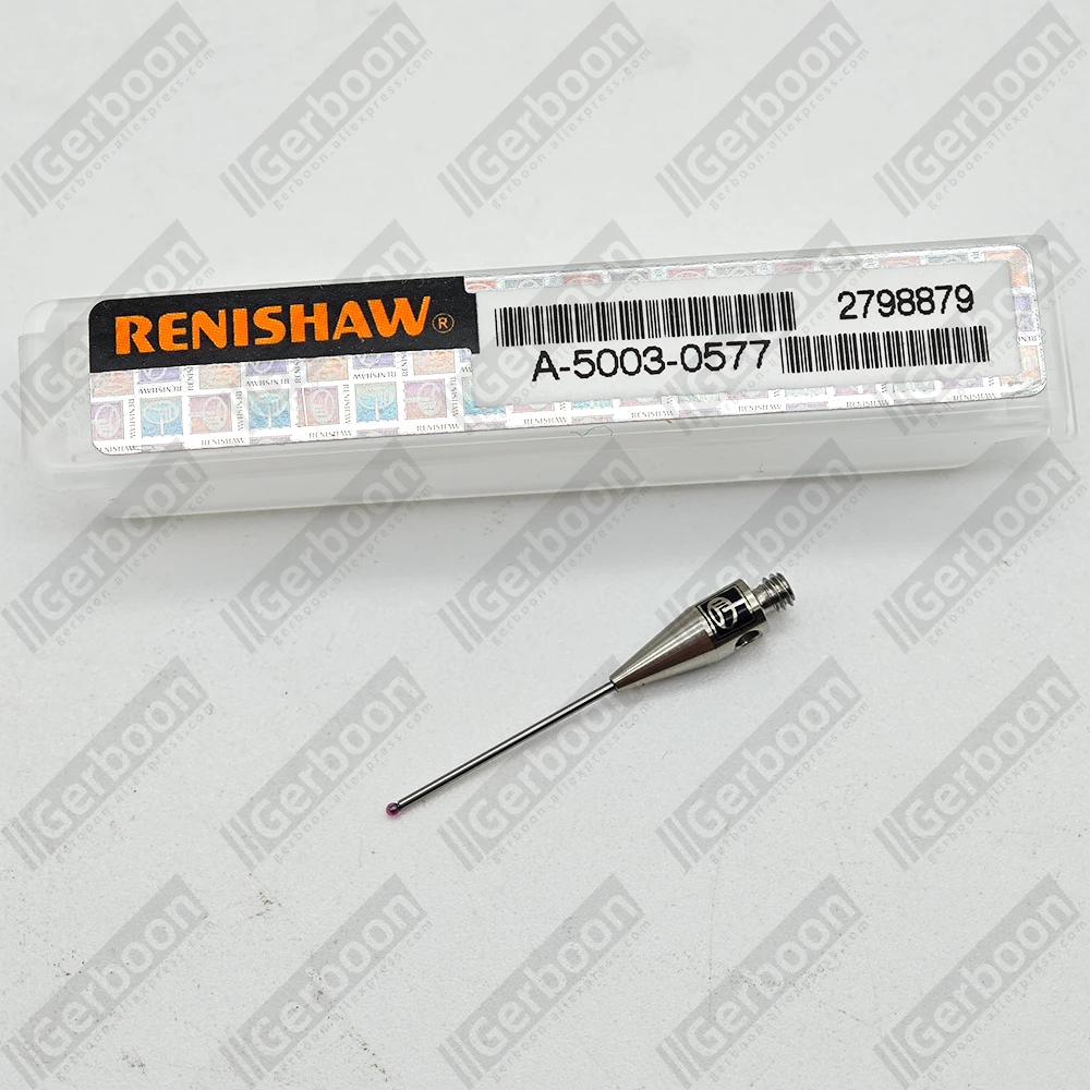 

Renishaw A-5003-0577 EWL 12mm M2 Ø 0.7mm Ruby Ball Tungsten Carbide Stem Probes for Three-Coordinate Measuring Machine CMM