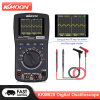 KKMOON KKM828 Digital Oscilloscope Multimeter 2 in1 2.4 Inches Color Screen 1MHz Bandwidth 2.5Msps Sampling Rate Electronic Test