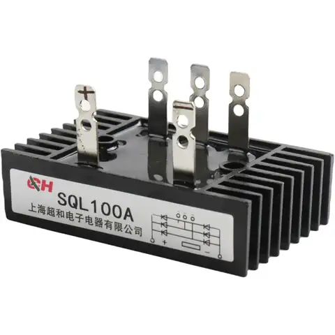 Bridge Rectifier SQL100A 1600V 3Phase AC to DC Diode Bridge Rectifier Rectifier