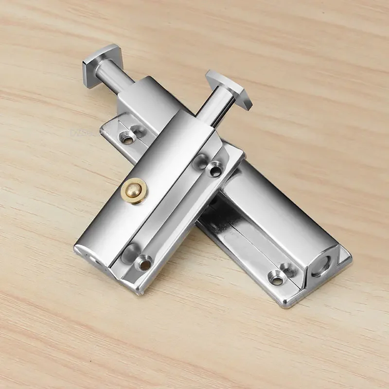 Self-elastic Latch 201 Stainless Steel 3/4/6 Inch Auto-unfold Button Home Decor Spare Tools For Various Doors Small Closets