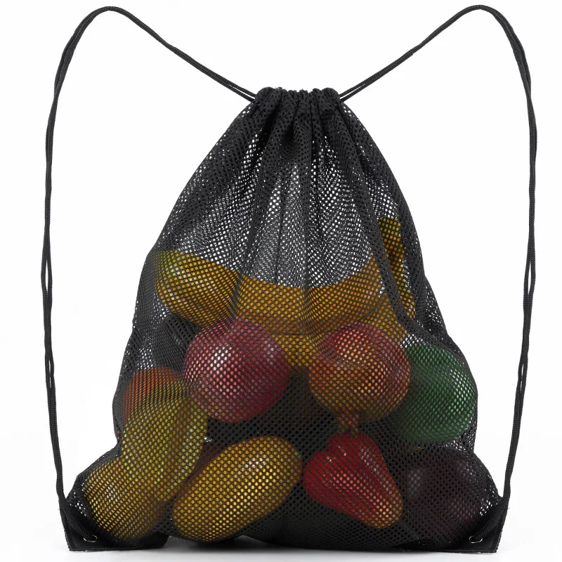 

Mesh Drawstring Personalized Training School Sports Sack Backpack,Gym Tote School Outdoor Sports Storage Bag