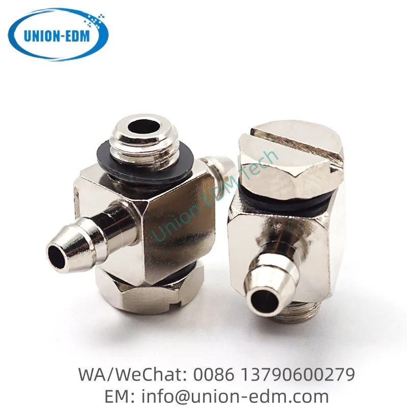 A97L-0203-0464 Elbow screw joint for Fanuc EDM wear parts