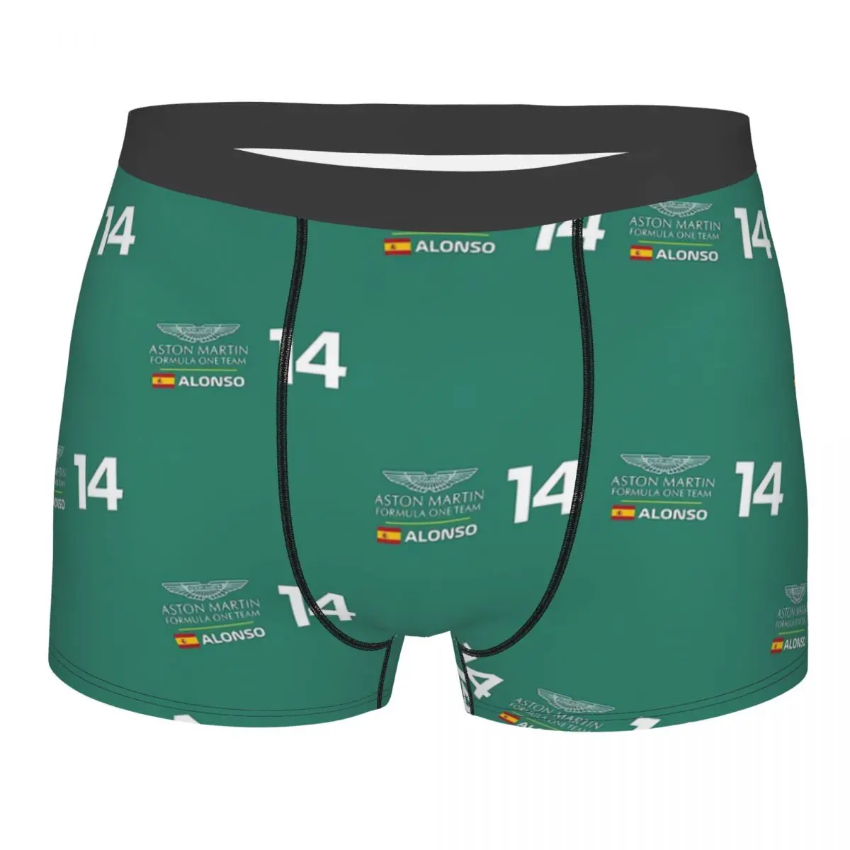 

Fernando Alonso 14 F1 - Formula One Man's Boxer Briefs Underpants Highly Breathable Top Quality Birthday Gifts