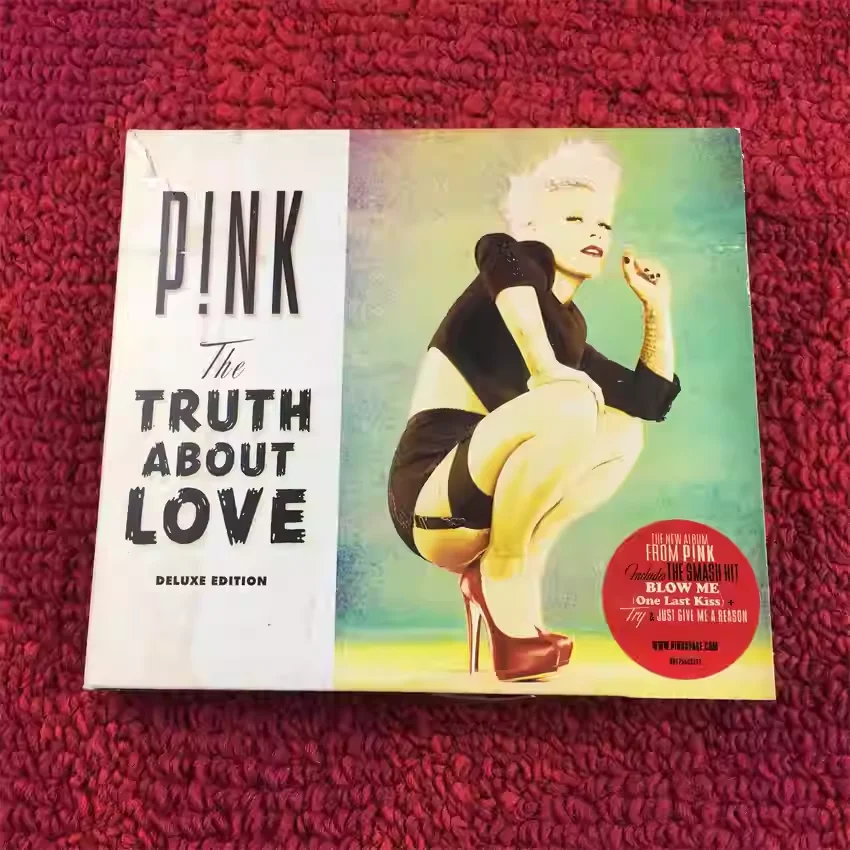 

Classic Pop Rock & Pop Album P!NK Music CD The Truth About Love Music Record 2CD Cosplay Walkman Car Soundtracks Box Gifts