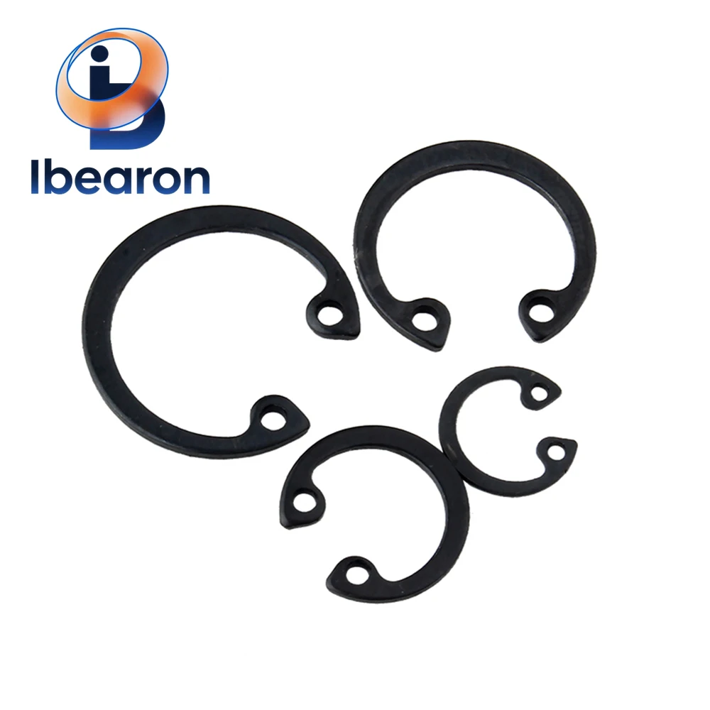 C-Type Internal Circlips for Hole | Fit 18~150mm Hole | Qty 1-100PCS Optional | 65Mn Spring Stee Durable For Machinery/Repair
