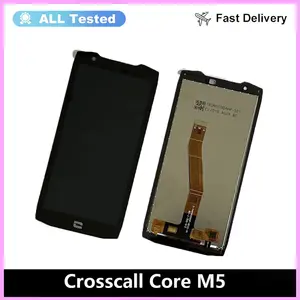 Bilashmart Para CROSSCALL Core X5 X4 LCD Core M4 M5 pantalla LCD con Digitalizador de pantalla táctil para CROSSCALL Action X3 X5 pantalla