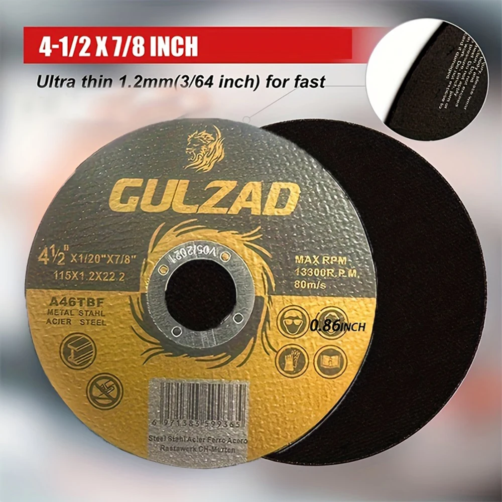 

Диск шлифовальный резиновый для металла, 4-1/2 дюйма, 115 мм