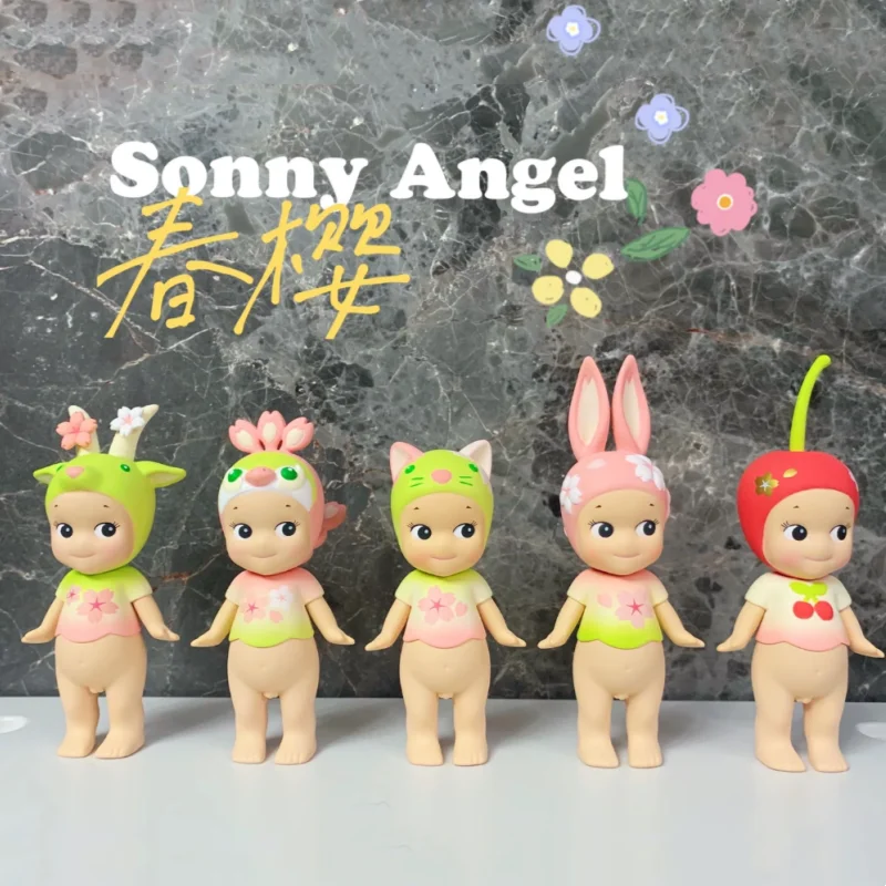 

Sonny Angel Cherry Blossom Series Blind Box Surprise Box Original Action Figure Cartoon Model Gift Toys Collection Cute