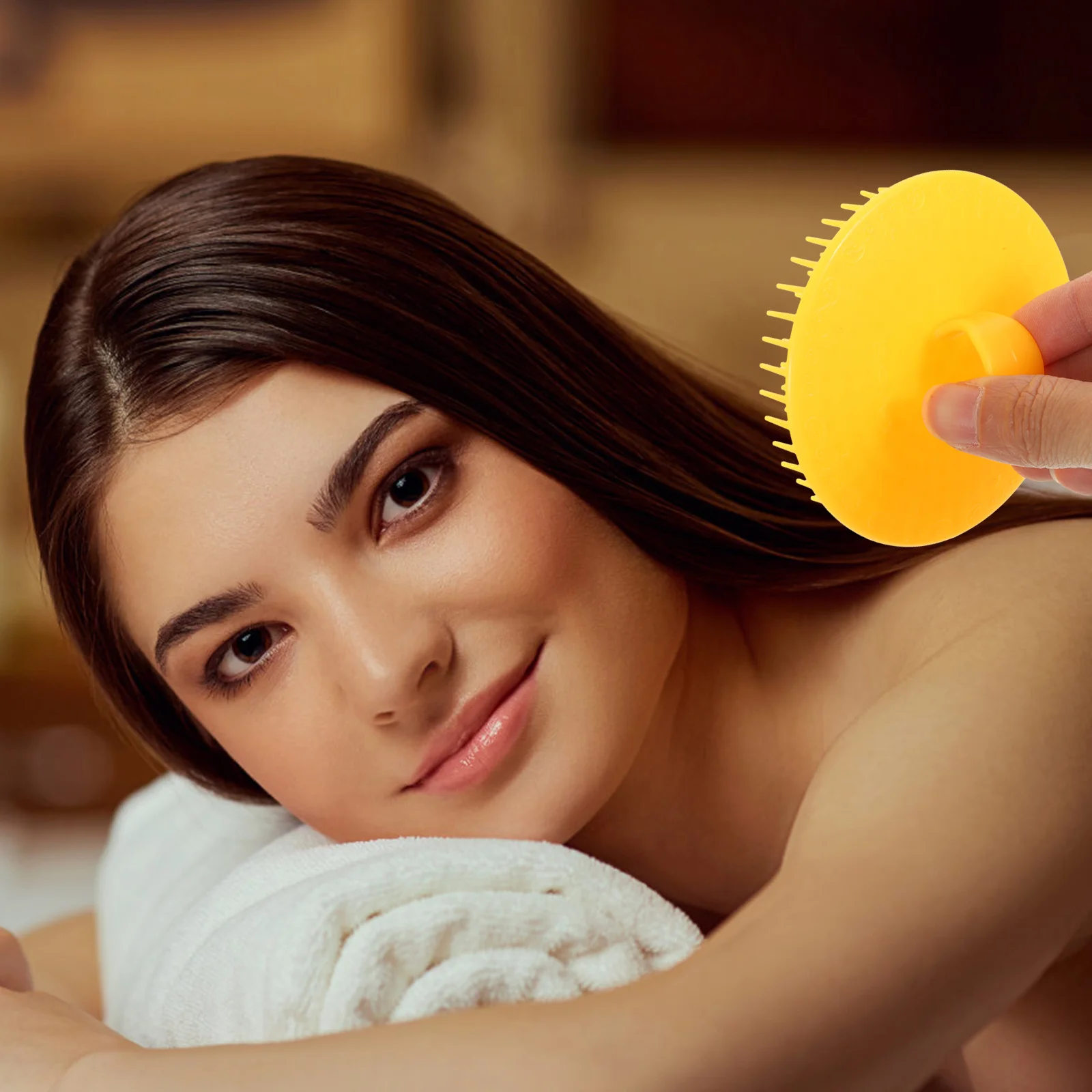 

1Pcs Silicone Massage Brush for Body Slimming Firming Treatment Portable Design for Legs Arms Buttocks Spa-Like Results At Home