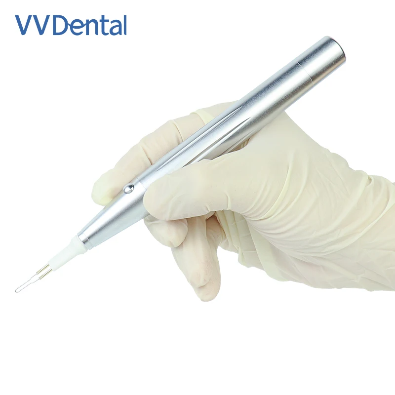 VVDental Dental Gutta Percha Cutter With 8 Tips Dissolved Breaker Cutter Fuse Oral Gum Rapid Heated Pen Dentistry Equipment