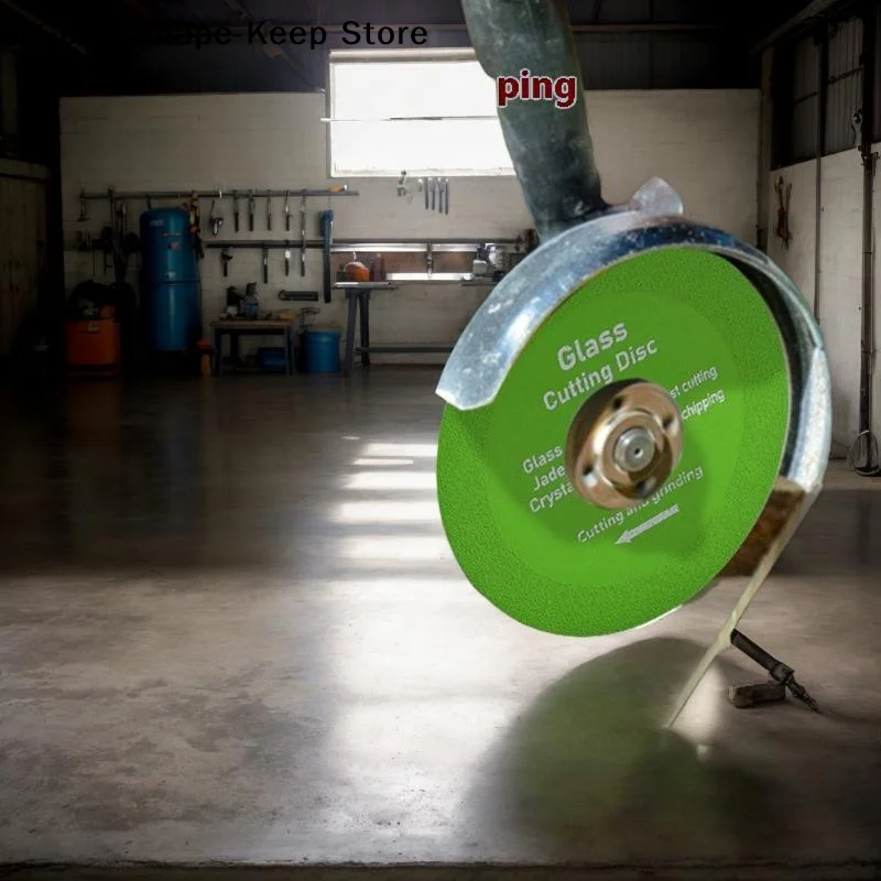 

dailyGlass Cutting Disc 100mm Ultra-thin Saw Diamond Jade Wine Bottle Ceramic Polish Cut pieces Angle Grinder Machine