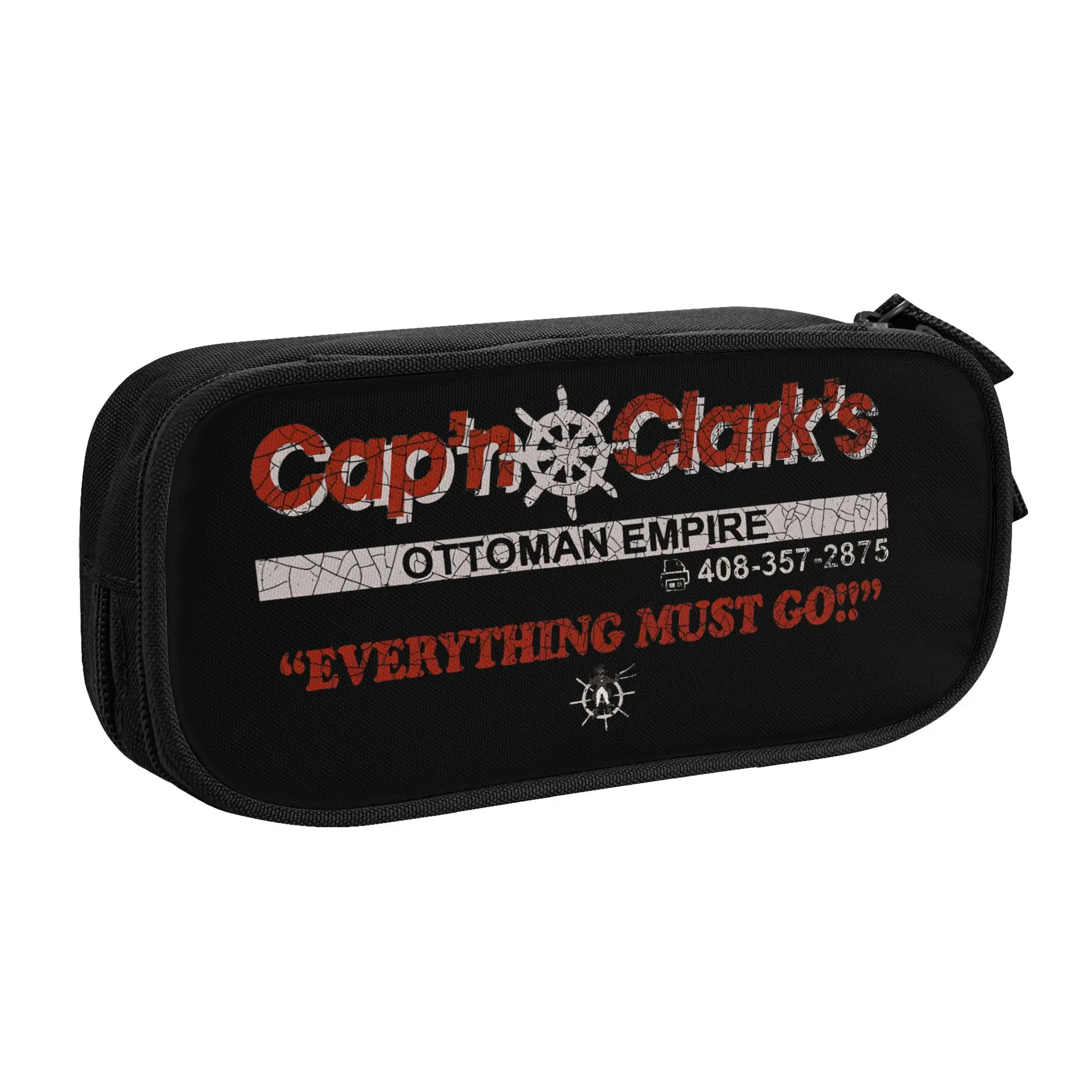 

Large Pen Box Backrooms Horror Movie 2026 School Accessories Double Layer Pencil Case Stationery Women Makeup Bag Birthday Gift