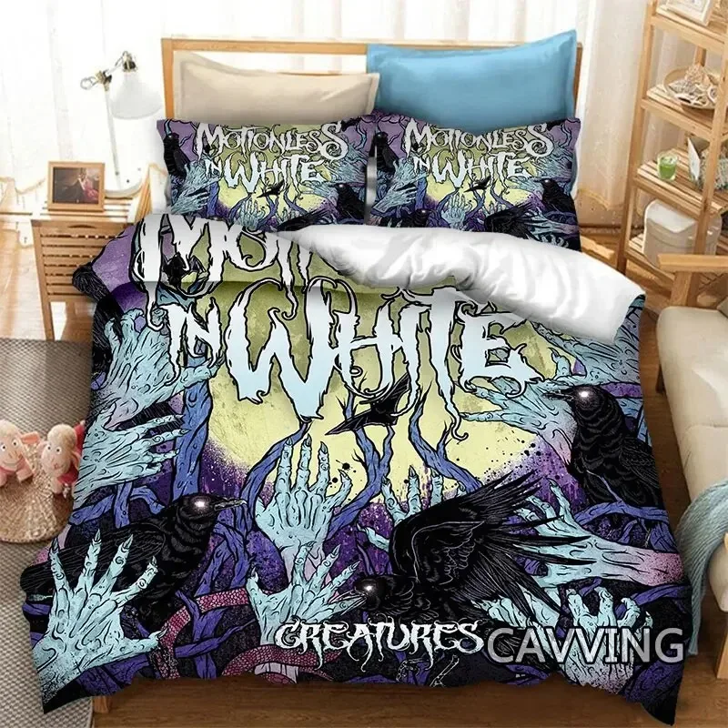 Motionless in White  3D Printed Bedding Set Duvet Covers & Pillow Cases Comforter Quilt Cover (USEUAU Sizes) Home Textile  K01