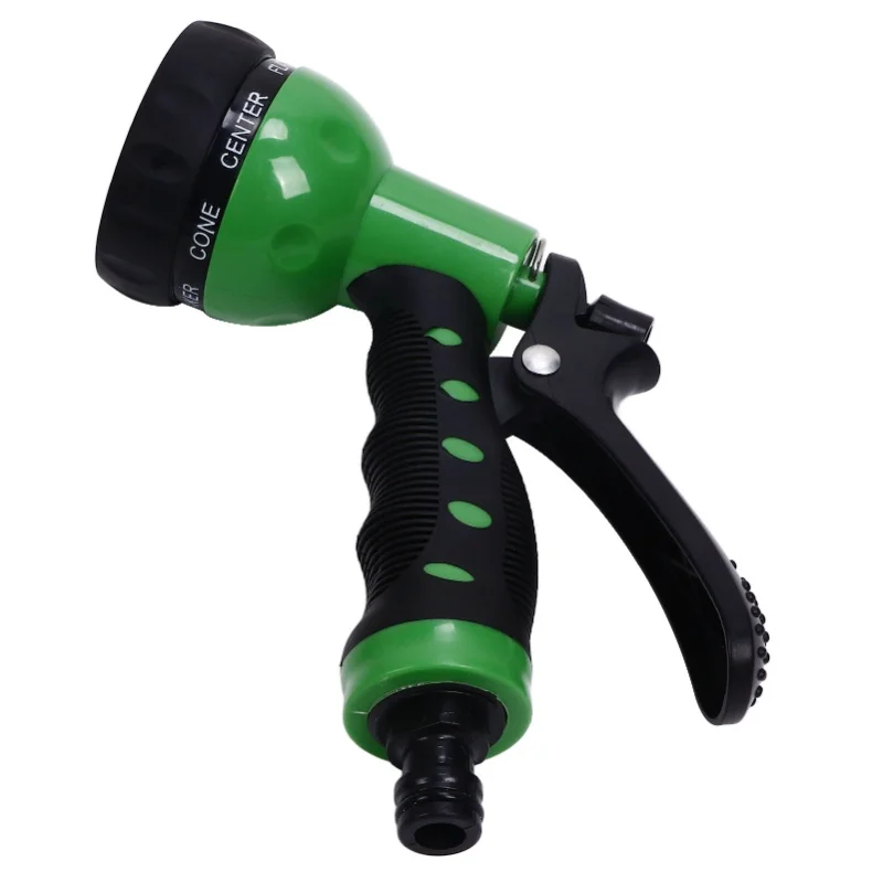 

Portable garden watering water gun set 15 meters EVA garden telescopic spring tube