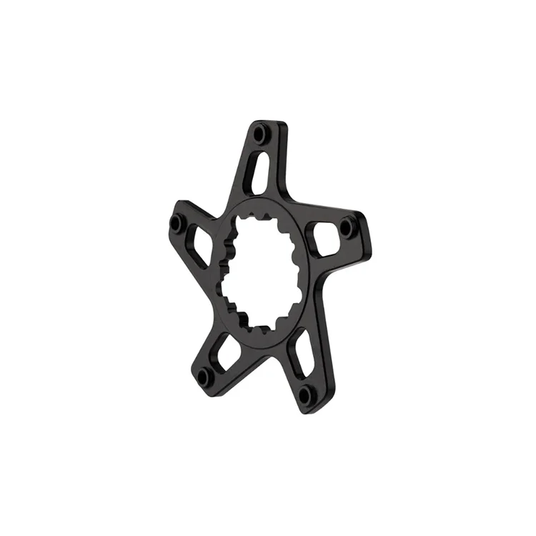numerical control machining custom aluminum/steel mountain bike parts crank spider
