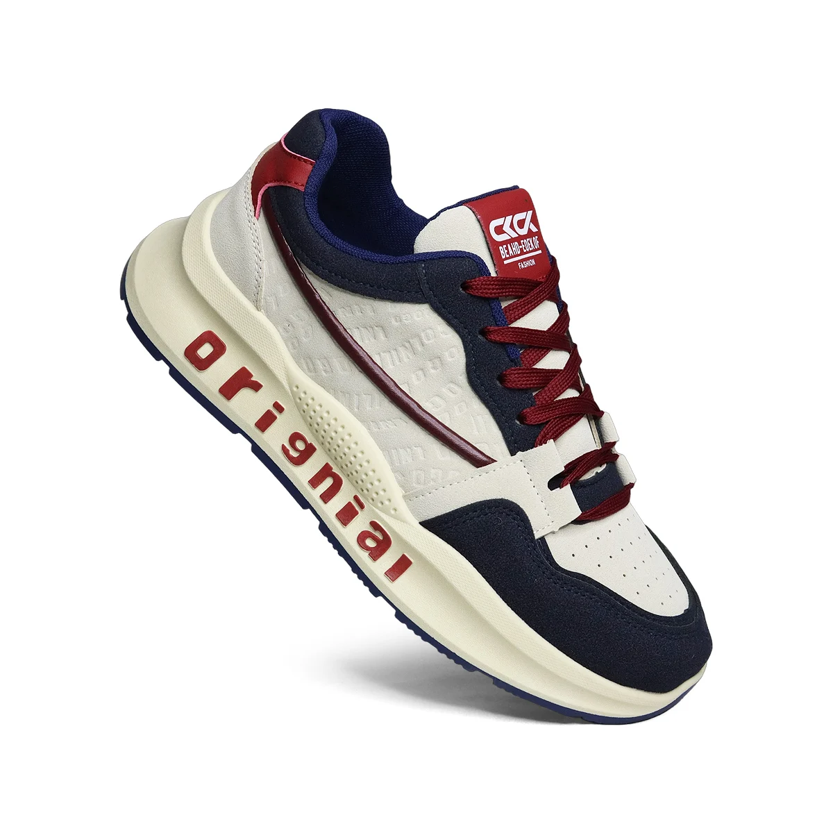 

Men's Retro Chunky Sole Casual Sneakers - Stylish Hip-Hop Inspired Thick Sole Sports Shoes