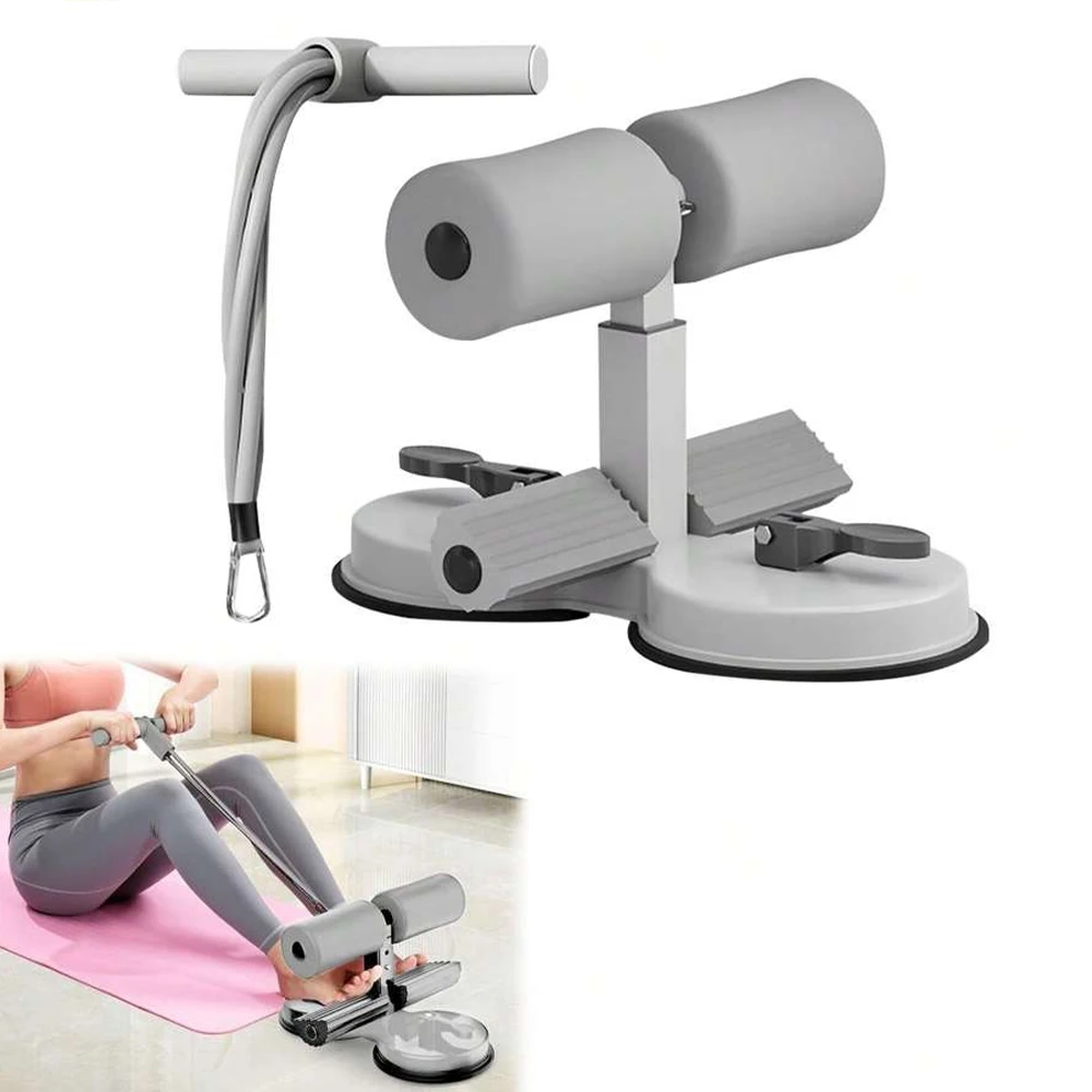 Equipamento de Fitness Abdominal com Ventosa Dupla, Multifuncional para Fortalecimento do Core em Casa