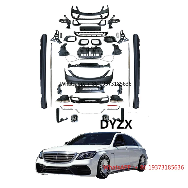 

Modified Body Kits for Mercedes benz W222 S CLASS 2014-2020 Facelift to S63 AMG Style Body Kit