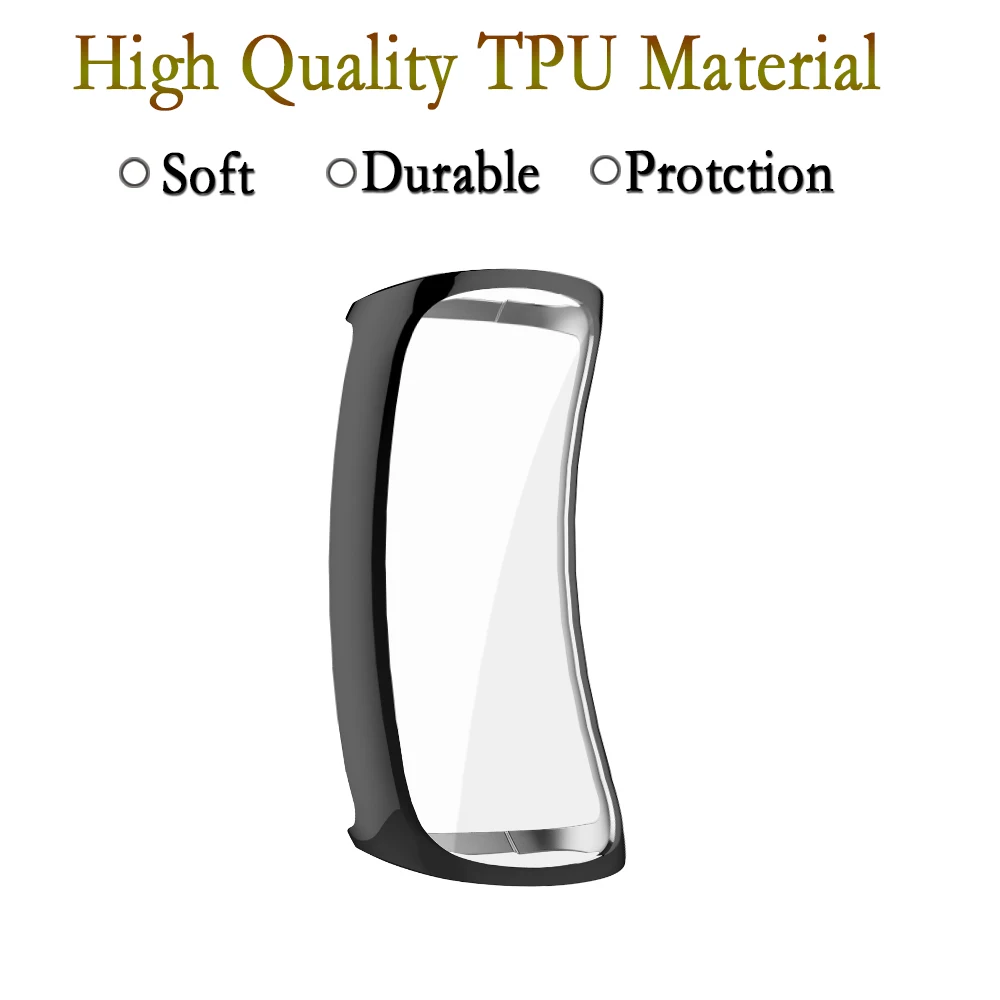 Powłoka ochronna galwaniczna TPU All-Inclusive do Fitbit Luxe Smart akcesoria do zegarka specjalne miękkie etui z folii kompozytowej