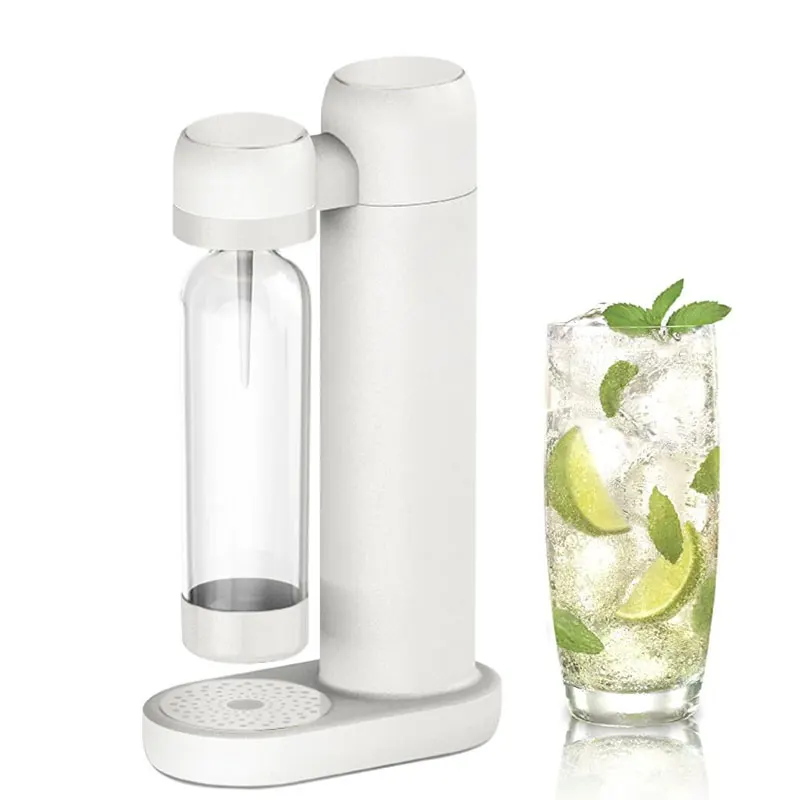 Sparkling Water Maker Soda Maker Soda Streaming Machine for Carbonating with 1L Carbonating Bottle Reusable PET Sodastream Box