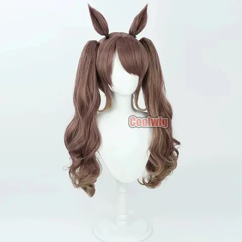 10 best sales भूरे रंग की पोनीटेल विग - №1