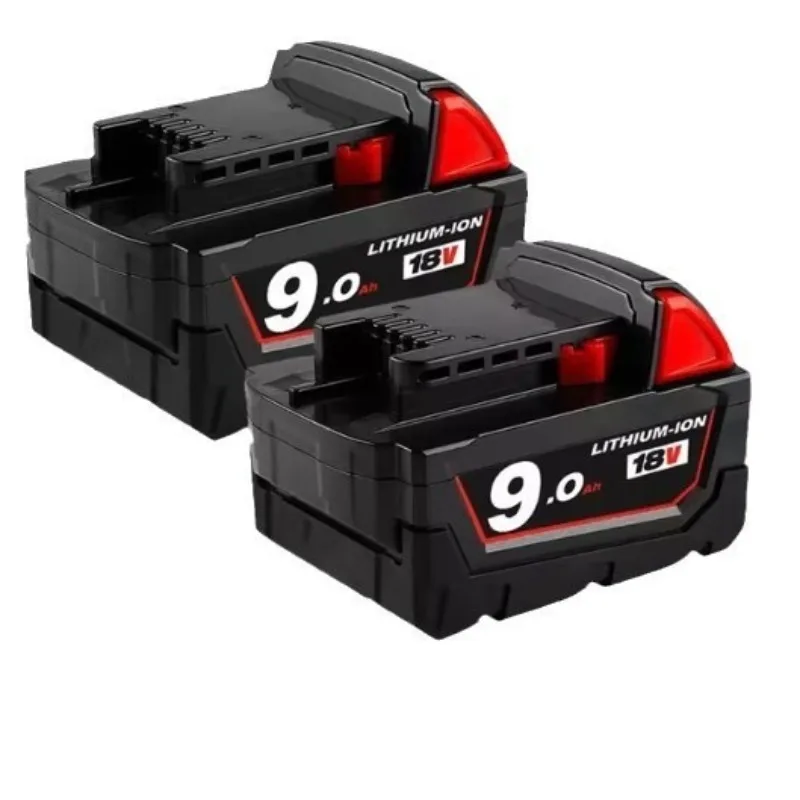 

M18 Battery for Milwaukee M18 Series Power Tools Rechargeable 18V Li-Ion Batteries Replacement M18B6 Sufficient Capacity