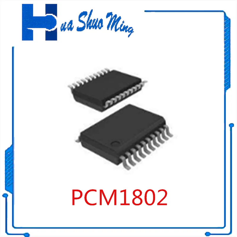 2Pcs/Lot  PCM1802 PCM1802DB SSOP20