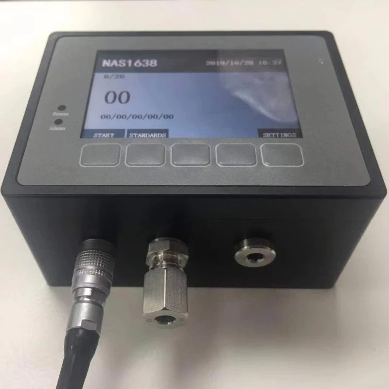 مستشعر تلوث الزيت الهيدروليكي للكشف عبر الإنترنت